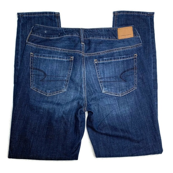 AMERICAN EAGLE Tomgirl Ripped Destroyed Jeans AEO - Picture 4 of 11